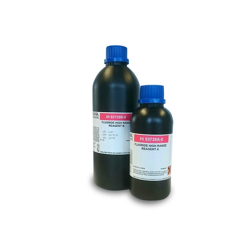 Hanna Instruments UK HI-93739-01 Fluoride reagents, 100 tests Hanna Instruments UK HI-93739-01 Fluoride reagents, 100 tests