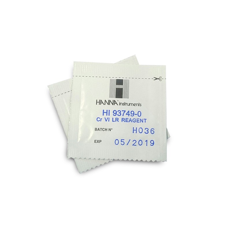 Hanna HI-93749-03 Chromium VI Low Range Reagents for HI-93749 300 Tests Hanna HI-93749-03 Chromium VI Low Range Reagents for HI-93749 300 Tests