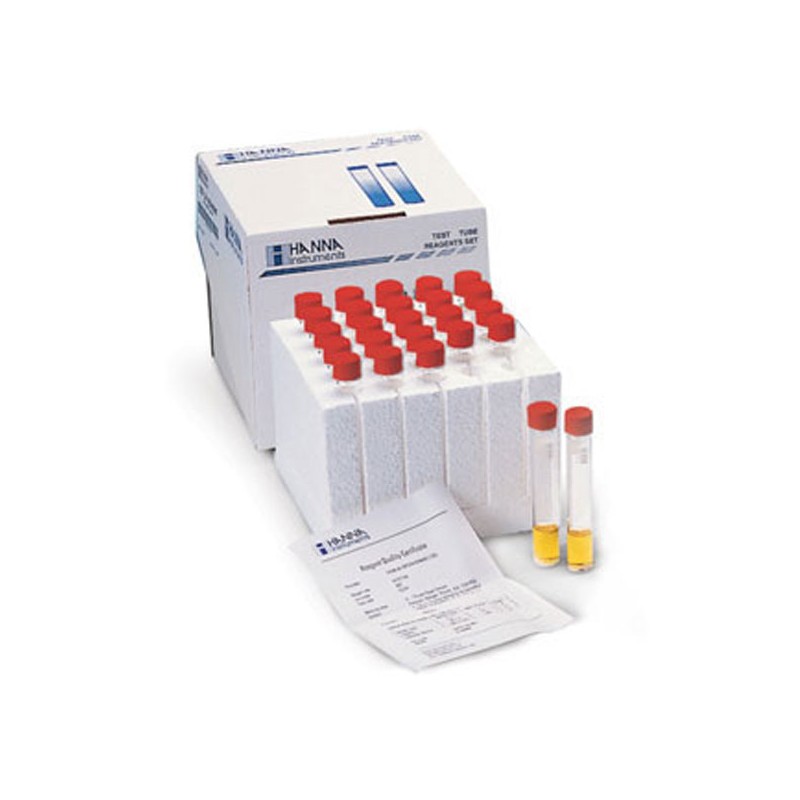 Hanna HI-94754A-25 COD high range EPA approved Dichromate Method Hanna HI-94754A-25 COD high range EPA approved Dichromate Method