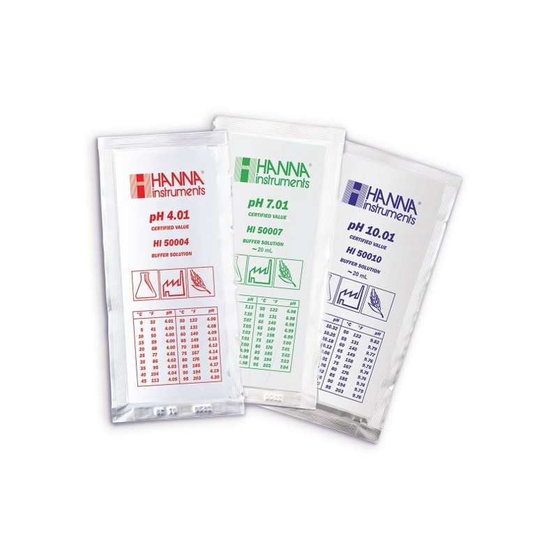 HANNA Instruments UK HI-9829-10 10PPM 25 X Sachets (20ml) for HI-7609829-10 AMMONIUM ISE
