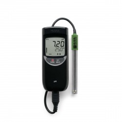 Hanna HI-991001 Extended Range pH Meter with pH electrode & °C sensor