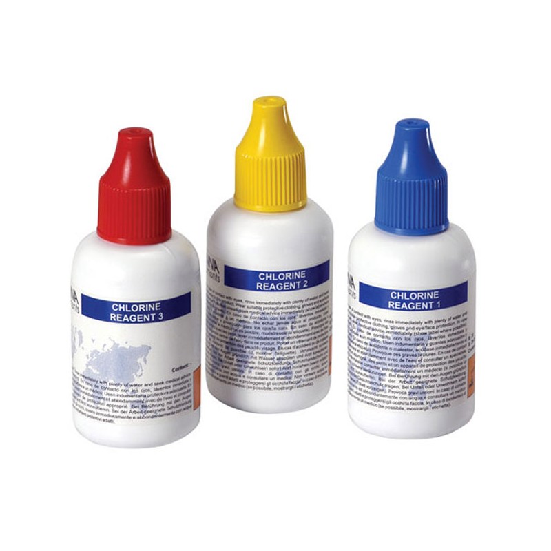 Hanna Instruments UK HI-3831T-050 Replacement reagents for Chlorine Hanna Instruments UK HI-3831T-050 Replacement reagents for Chlorine