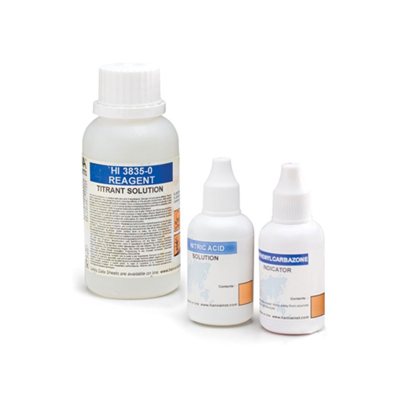 Hanna Instruments UK HI-3835-100 Replacement reagents for Salinity Hanna Instruments UK HI-3835-100 Replacement reagents for Salinity