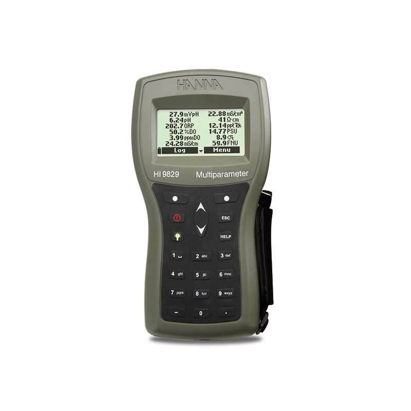 Hanna HI-9829-13042 Advanced Portable Multiparameter for pH, EC/Turbidity, DO