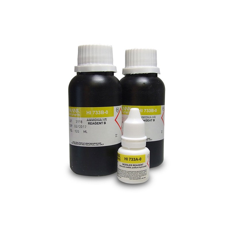 HANNA Instruments UK HI-733-25 Reagents for High Range Ammonia Pocket Checker