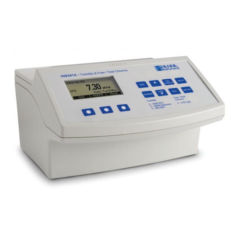 Hanna HI-83414-02 Turbidity and Free and Total Chlorine Meter Hanna HI-83414-02 Turbidity and Free and Total Chlorine Meter