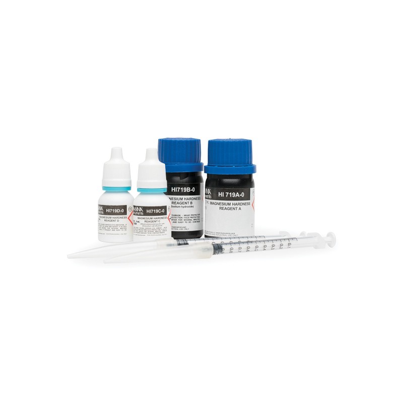 Hanna Instruments UK HI-719-25 Reagents for the HI-719 Magnesium Hardness Checker®HC Hanna Instruments UK HI-719-25 Reagents for the HI-719 Magnesium Hardness Checker®HC