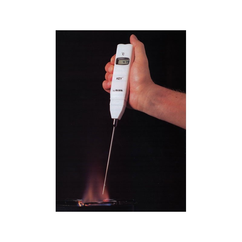 HANNA HI-98517-30 K-type thermocouple temperature sensor for KEY® pocket thermometer, 320 mm HANNA HI-98517-30 K-type thermocouple temperature sensor for KEY® pocket thermometer, 320 mm