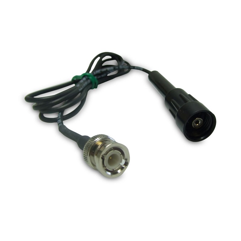 HI-7855/15 Electrode connector cable 15m: screwcap - BNC