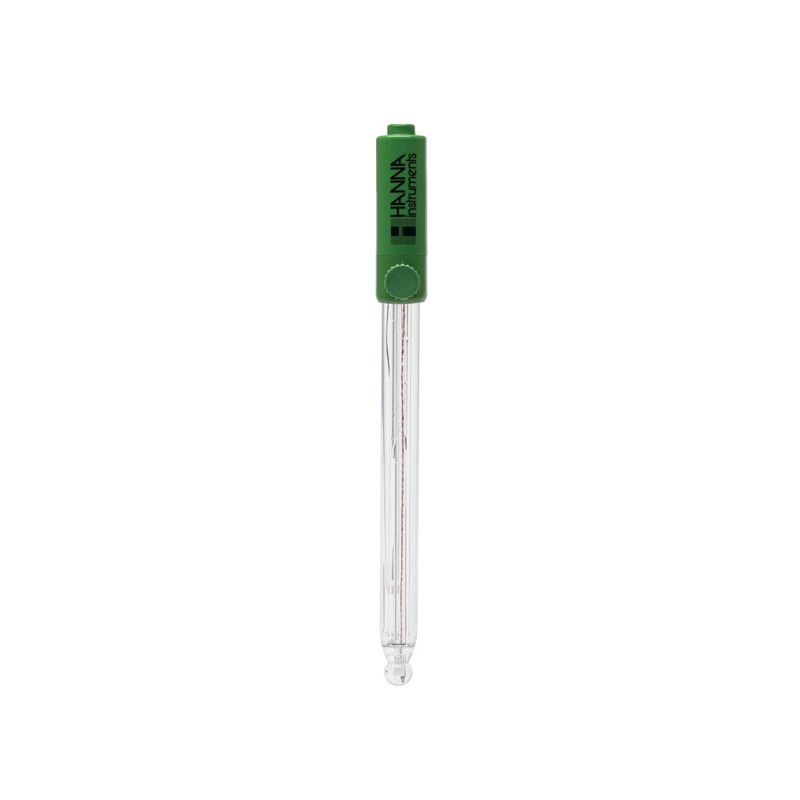 Hanna HI-11313 Refillable glass combination pH electrode with quick connect DIN connector Hanna HI-11313 Refillable glass combination pH electrode with quick connect DIN connector