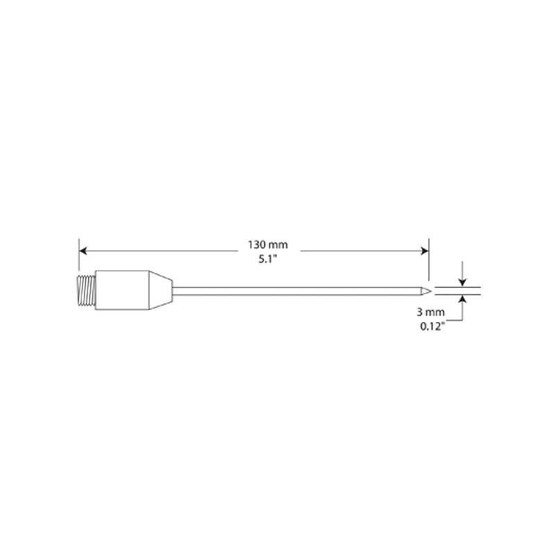 HI-98517-13 Key® pocket thermometer °C Interchangeable probe (penetration)