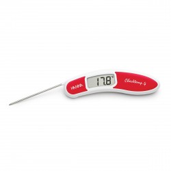 Hanna Instruments UK HI-151-1 High accuracy red folding thermometer for raw meat - Checktemp4 food thermometer