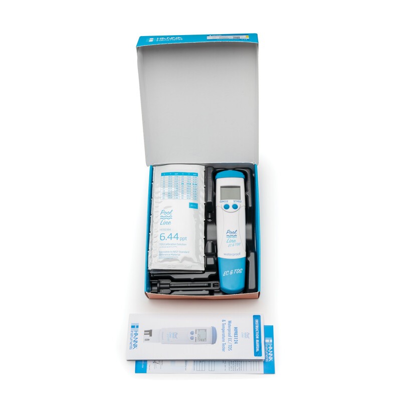 Hanna Instruments UK HI-983124 Pool Line EC/TDS and Temperature Tester