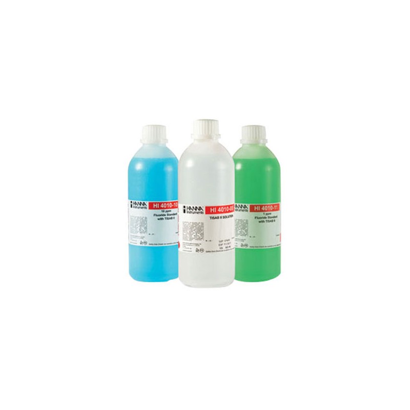 Hanna Instruments UK HI-4010-30 Fluoride Calibration Solution Kit Hanna Instruments UK HI-4010-30 Fluoride Calibration Solution Kit