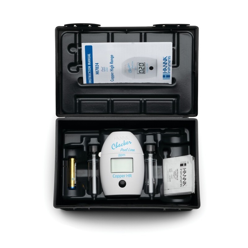 Hanna Instruments UK HI-7024 Pool Line Copper High Range Checker Hanna Instruments UK HI-7024 Pool Line Copper High Range Checker