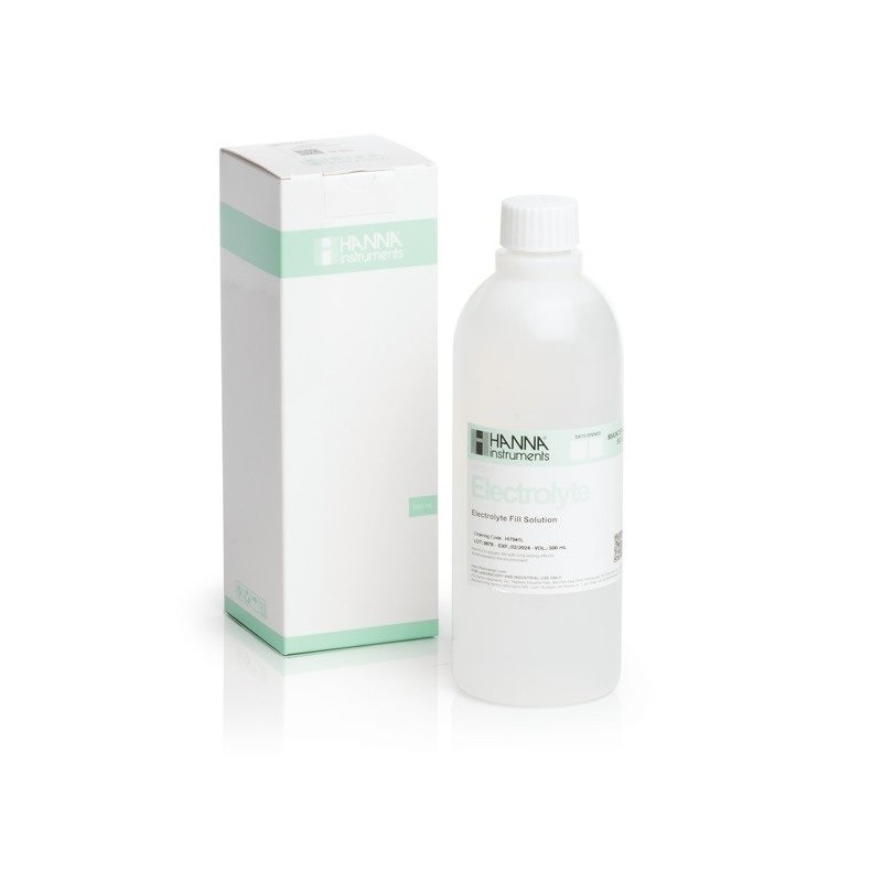 Hanna Instruments UK HI-7041L Electrolyte Solution for Polarographic DO Sensors, 500ml