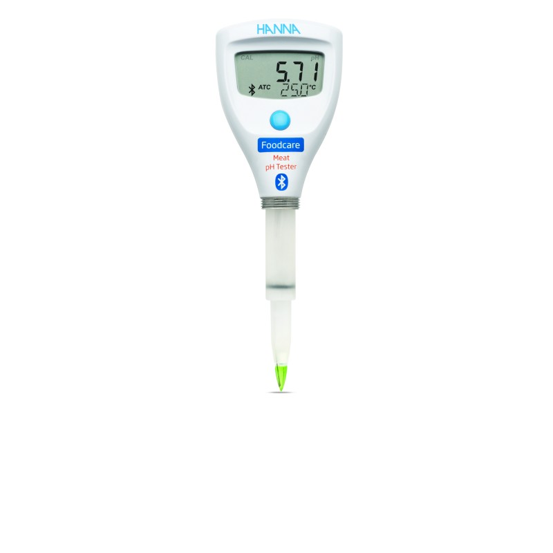 Hanna Instruments UK HI-9810452 HALO2 Wireless pH Tester for Meat with built-in specialised electrode and temperature sensor Hanna Instruments UK HI-9810452 HALO2 Wireless pH Tester for Meat with built-in specialised electrode and temperature sensor
