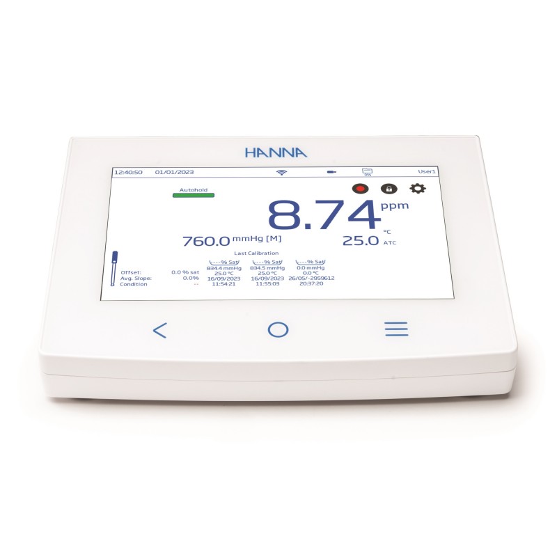 Hanna Instruments UK HI-6421 Advanced Dissolved Oxygen Meter with HI-7641133 Optical DO Probe Hanna Instruments UK HI-6421 Advanced Dissolved Oxygen Meter with HI-7641133 Optical DO Probe