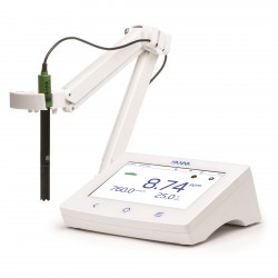 HI-6421P-02 Advanced Dissolved Oxygen Benchtop Meter with HI-764833 Polarographic DO Probe