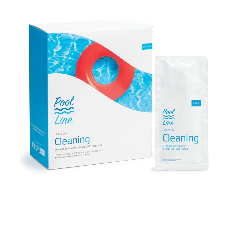 HI-7006014P Pool Line General Purpose Cleaning Solution 25 x 20mL sachets