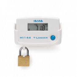 HI-144 Temperature T-Logger with wall cradle and lock