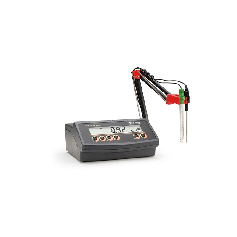 HI-2210-02 Bench Top pH Meter with pH electrode and temperature probe HI-2210-02 Bench Top pH Meter with pH electrode and temperature probe