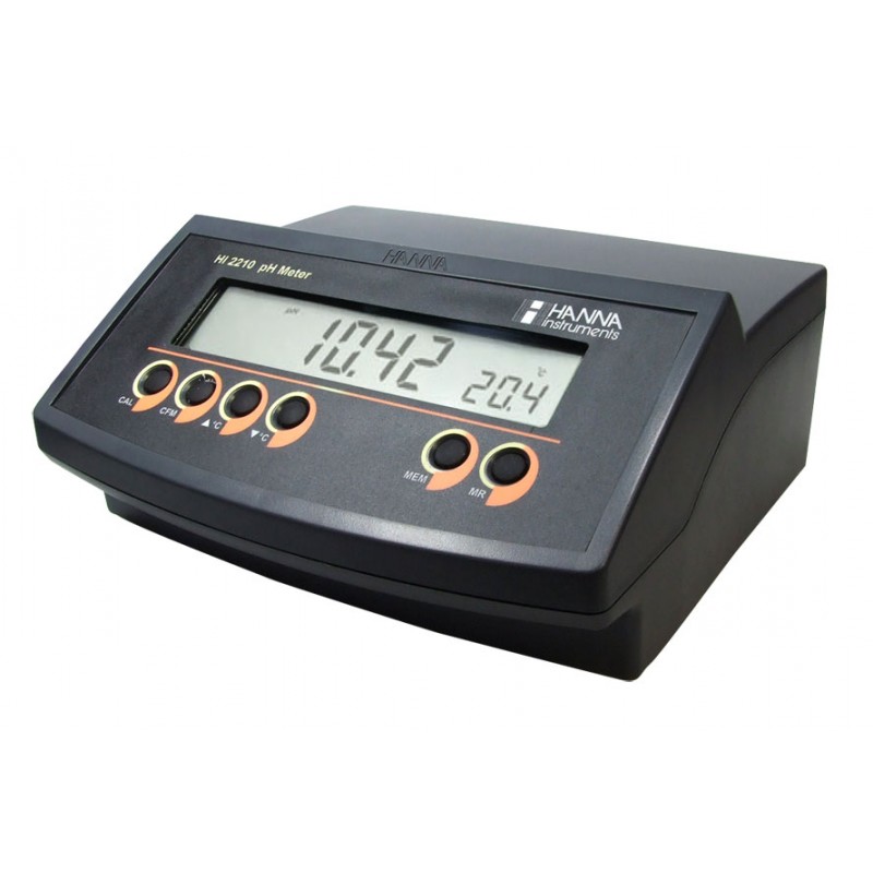 HI-2210-02 Bench Top pH Meter with pH electrode and temperature probe HI-2210-02 Bench Top pH Meter with pH electrode and temperature probe
