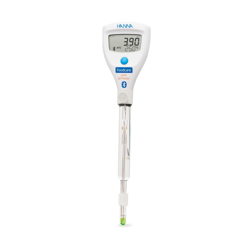 HI-9810472 HALO2 Wireless Refillable pH Tester for Juice HI-9810472 HALO2 Wireless Refillable pH Tester for Juice