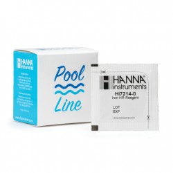 HI-7214-25 Pool Line Reagents for Iron High Range - 25 tests