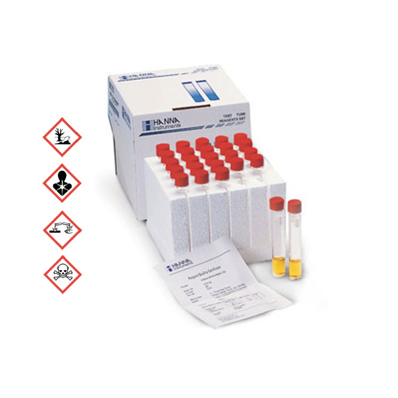 Hanna HI-94754A-25 COD low range EPA approved Dichromate Method Hanna HI-94754A-25 COD low range EPA approved Dichromate Method
