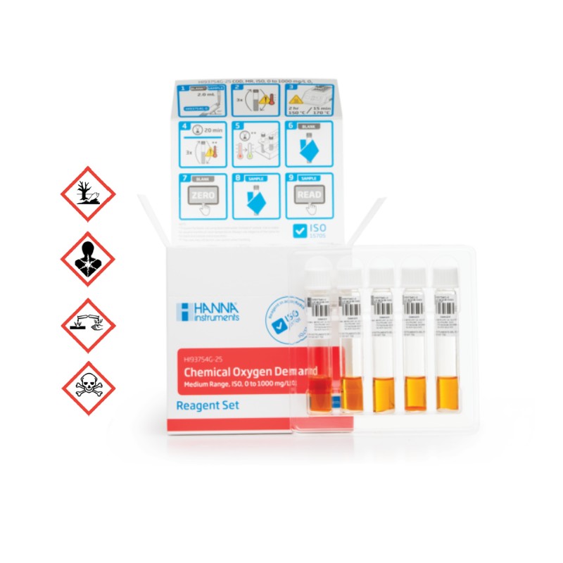 HI-93754G-25 Medium Range COD Reagents