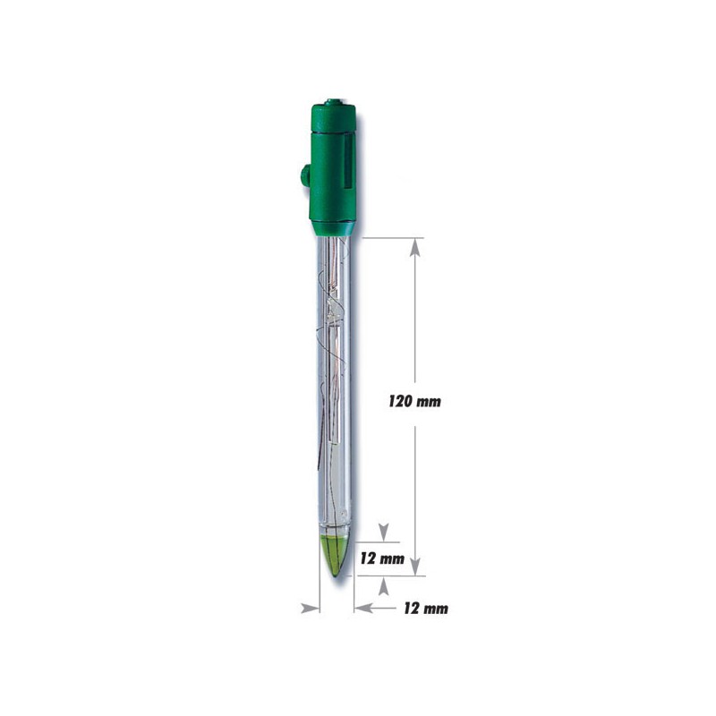 Hanna HI-1053P pH Combination Electrode with Conical Tip, BNC connector and Pin Hanna HI-1053P pH Combination Electrode with Conical Tip, BNC connector and Pin
