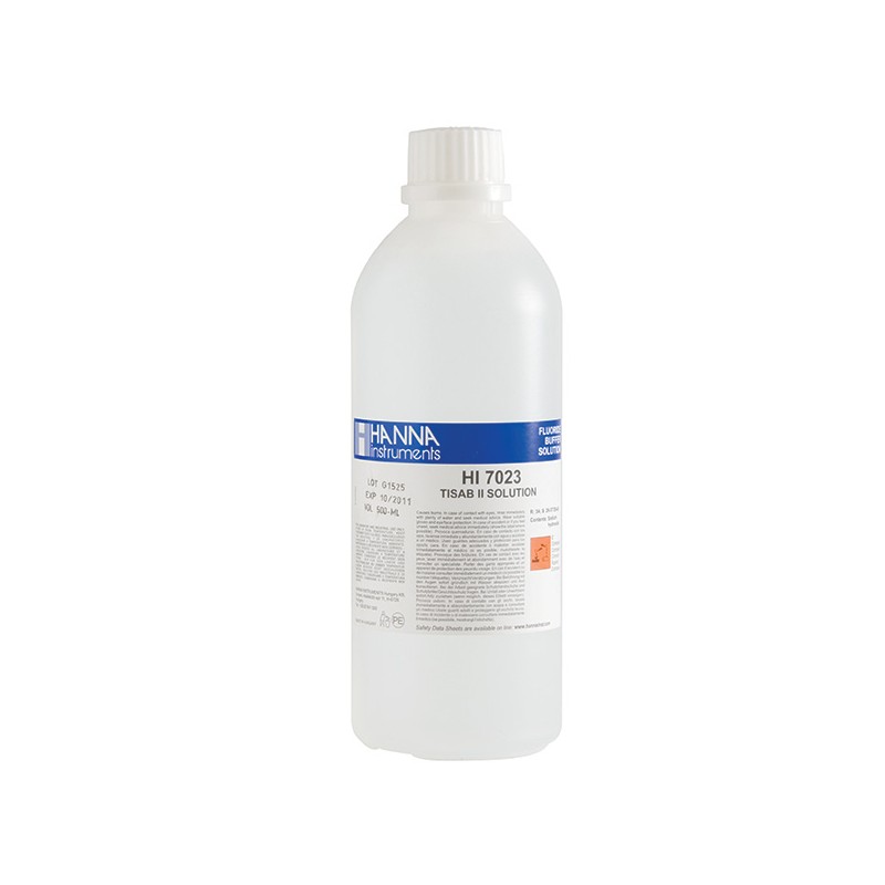 Hanna Instruments UK HI-7023L TISAB solution (for fluoride) Hanna Instruments UK HI-7023L TISAB solution (for fluoride)
