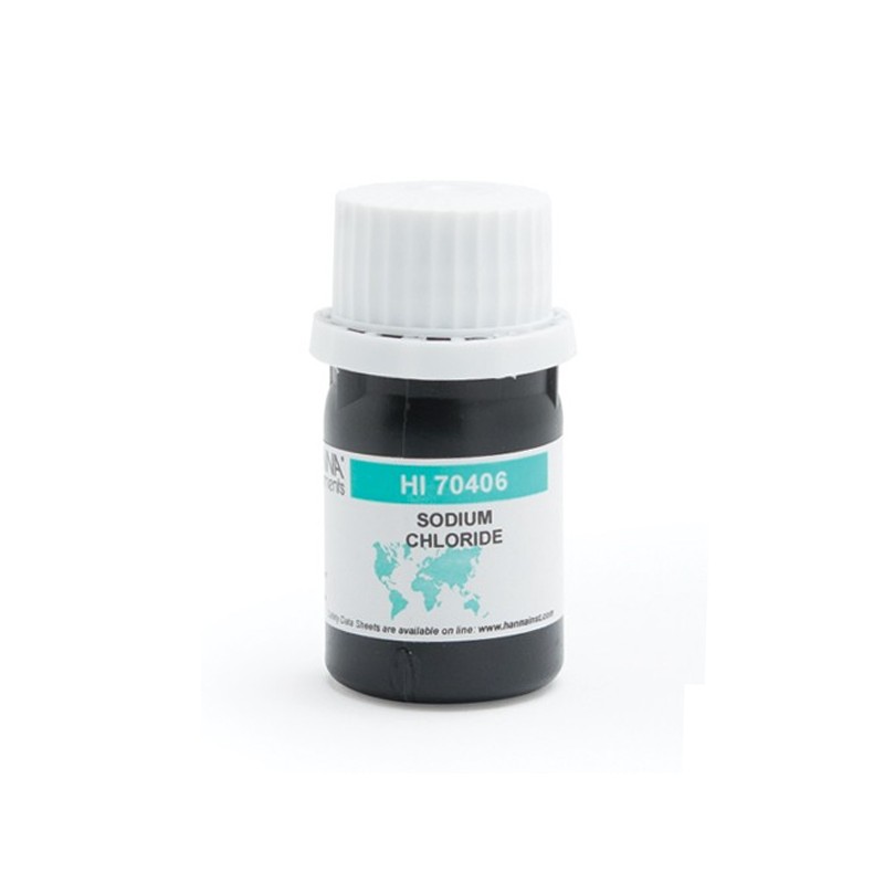 HANNA Instruments UK HI-70406 Sodium chloride, 20g HANNA Instruments UK HI-70406 Sodium chloride, 20g