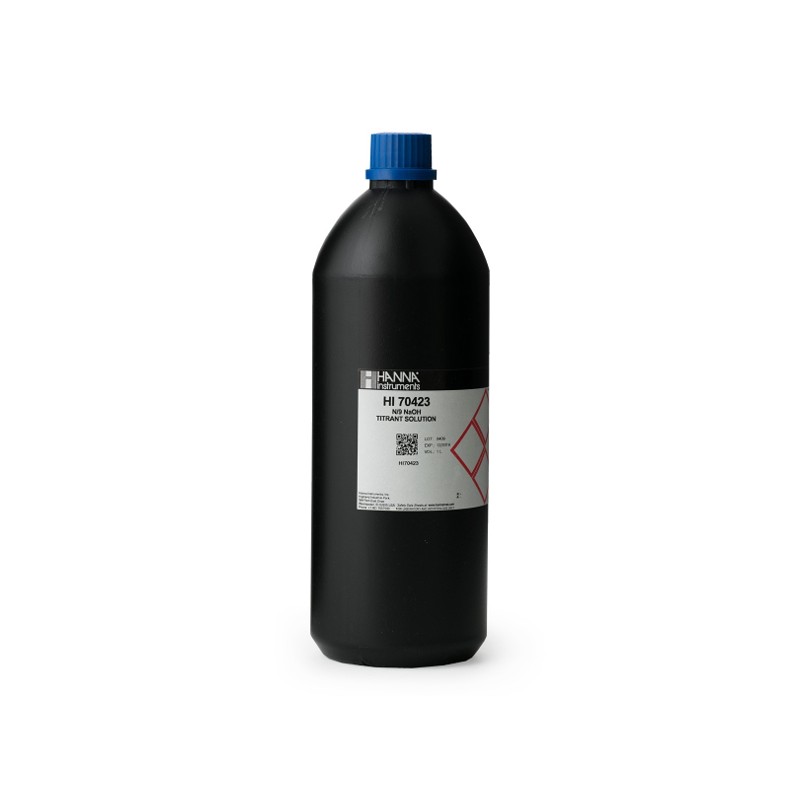 HANNA Instruments UK HI-70423 Sodium Hydroxide 0.11N, 1L HANNA Instruments UK HI-70423 Sodium Hydroxide 0.11N, 1L