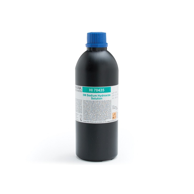 HANNA Instruments UK HI-70435 5M Sodium Hydroxide 500ml