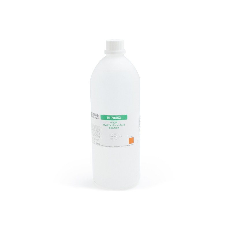 HANNA Instruments UK HI-70453 HCL, 0.02N, 1L HANNA Instruments UK HI-70453 HCL, 0.02N, 1L