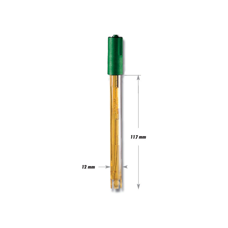 Hanna HI-1291D pH Electrode PEI body, single junction with Temp °C sensor Hanna HI-1291D pH Electrode PEI body, single junction with Temp °C sensor