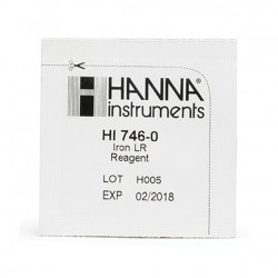 HANNA Instruments UK HI-746-25 Iron Low Range Checker (0-999 ppb) Reagent Set