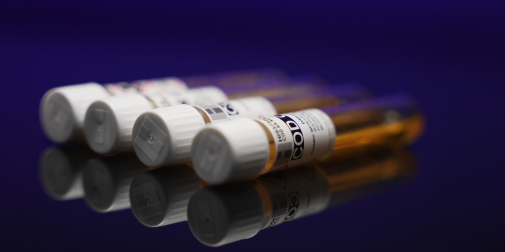 A set of four Hanna COD reagents against a blue background